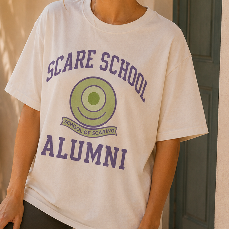 Scare School Alumn Heritage Wash Tee