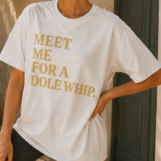 Meet Me for a Dole Whip Adult Graphic Tee