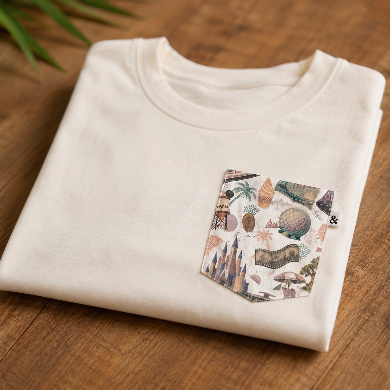 Kids Handcrafted Park Hopper Pocket Tee