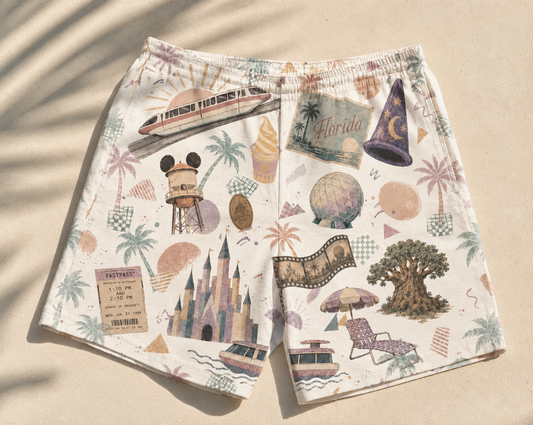 Kids Handcrafted Park Hopper Crew Shorts