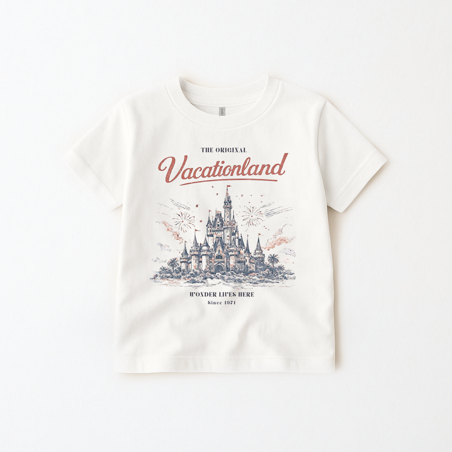 Kids Vintage Vacationland Graphic Tee