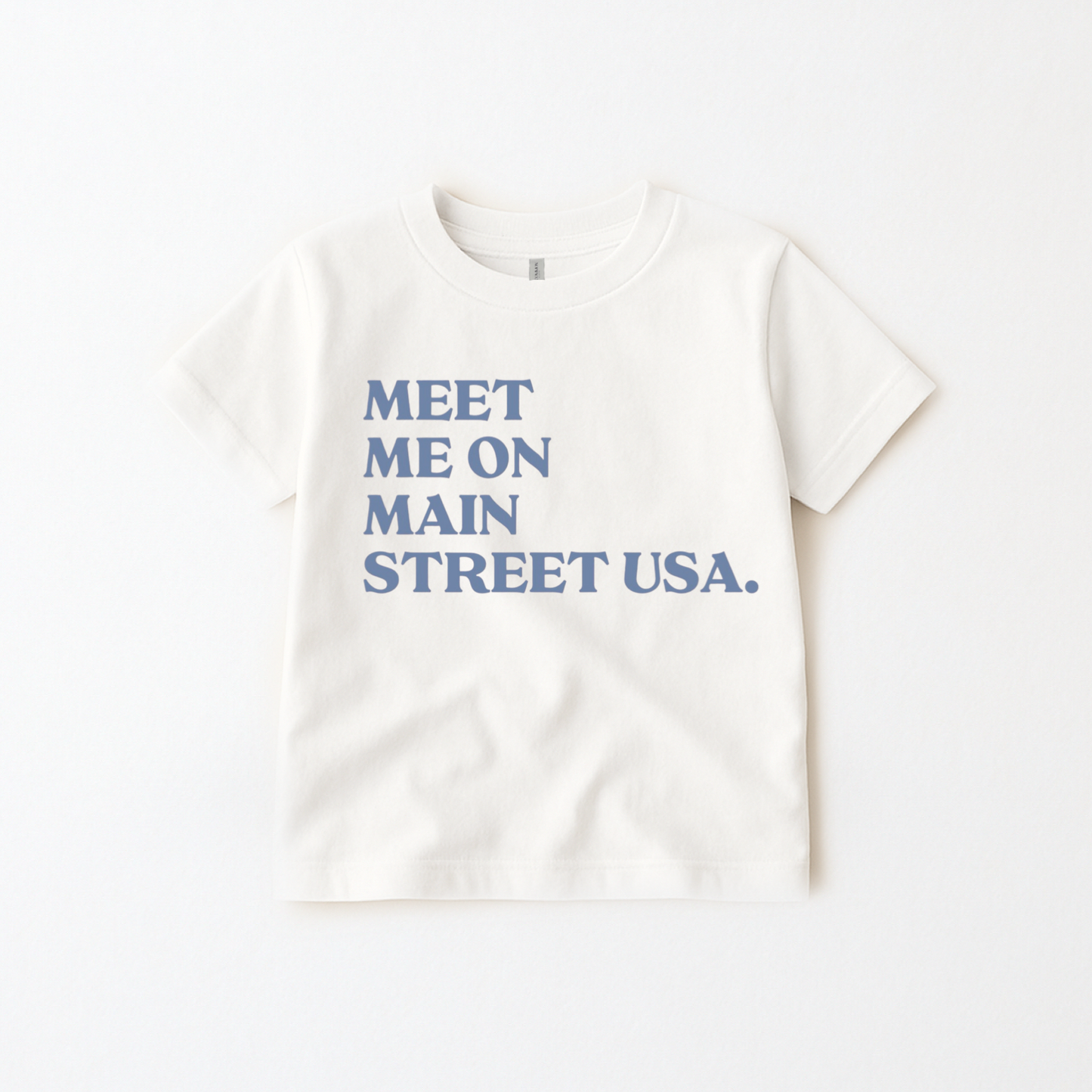 Kids Meet Me On Main Street USA Tee & Optional Bottoms
