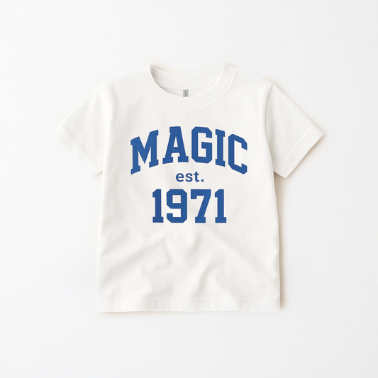 Kids Magic Est. 1971 Graphic Tee and Optional Bottoms Set