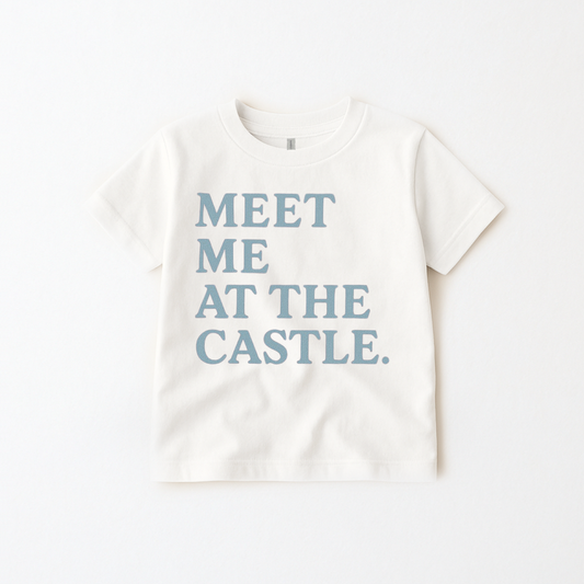 Kids Meet Me at the Castle Tee & Optional Bottoms