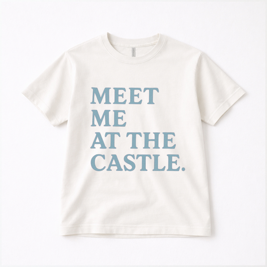 Meet Me At The Castle Adult Graphic Tee