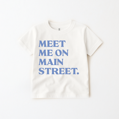 Kids Meet Me On Main Street USA Tee & Optional Bottoms