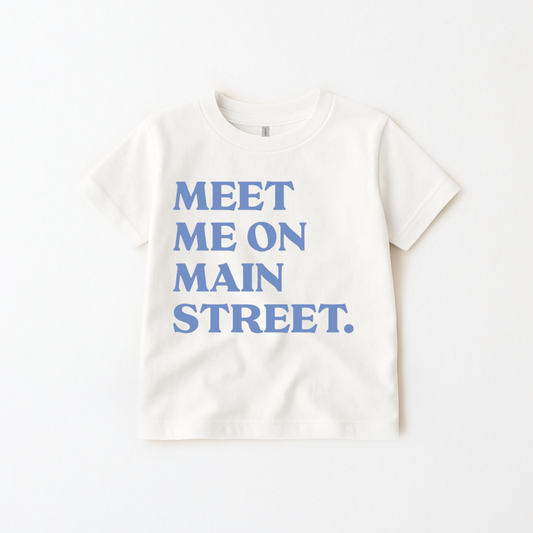 Kids Meet Me On Main Street USA Tee & Optional Bottoms