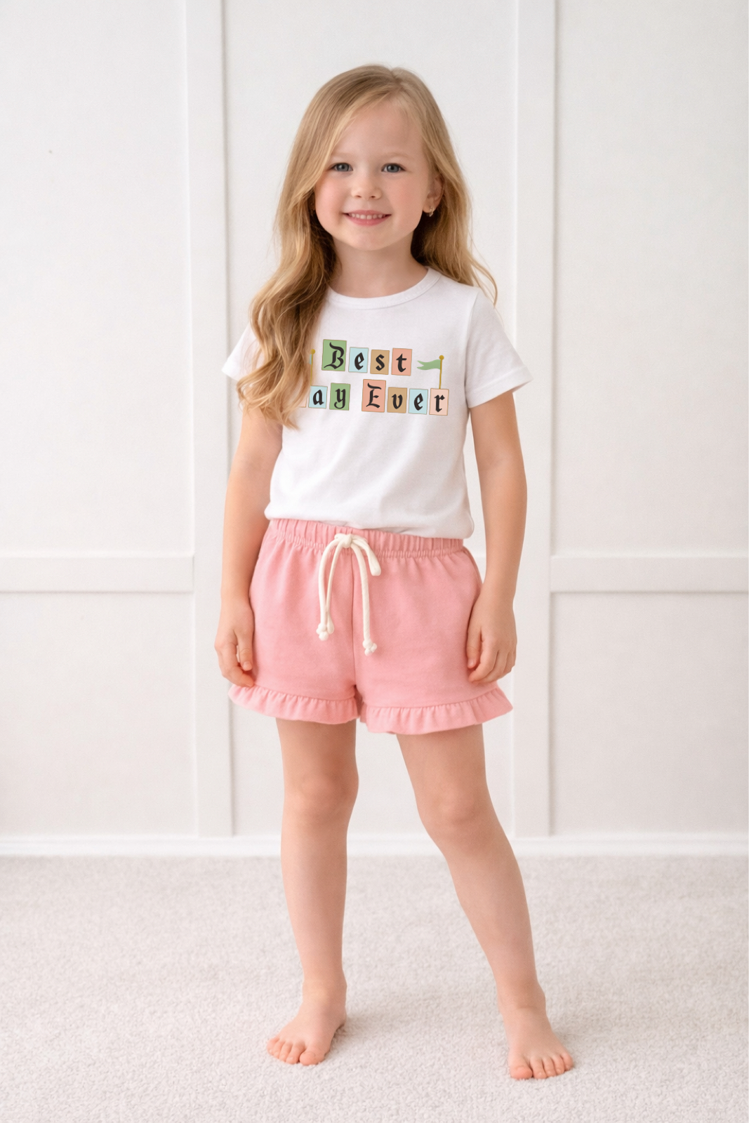 Kids Best Day Ever Graphic Tee & Optional Bottoms