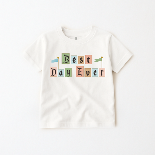 Kids Best Day Ever Graphic Tee & Optional Bottoms