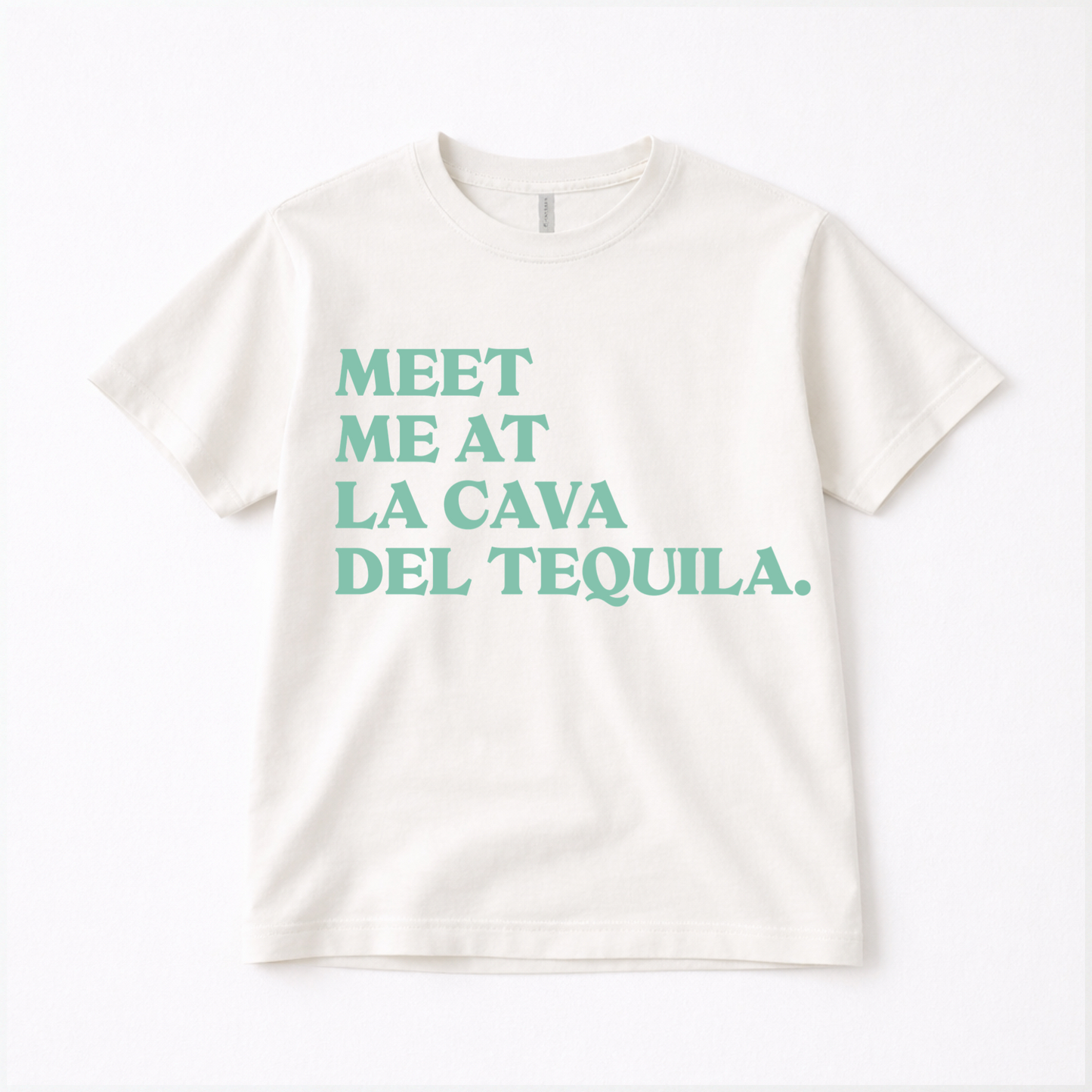 Meet Me at La Cava Del Tequila Adult Graphic Tee