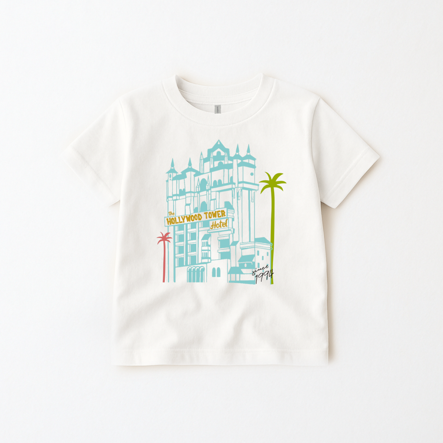 Kids Terrifying Tower Graphic Tee & Optional Bottoms Set