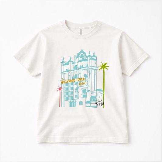 Terrifying Tower Adult Graphic Tee