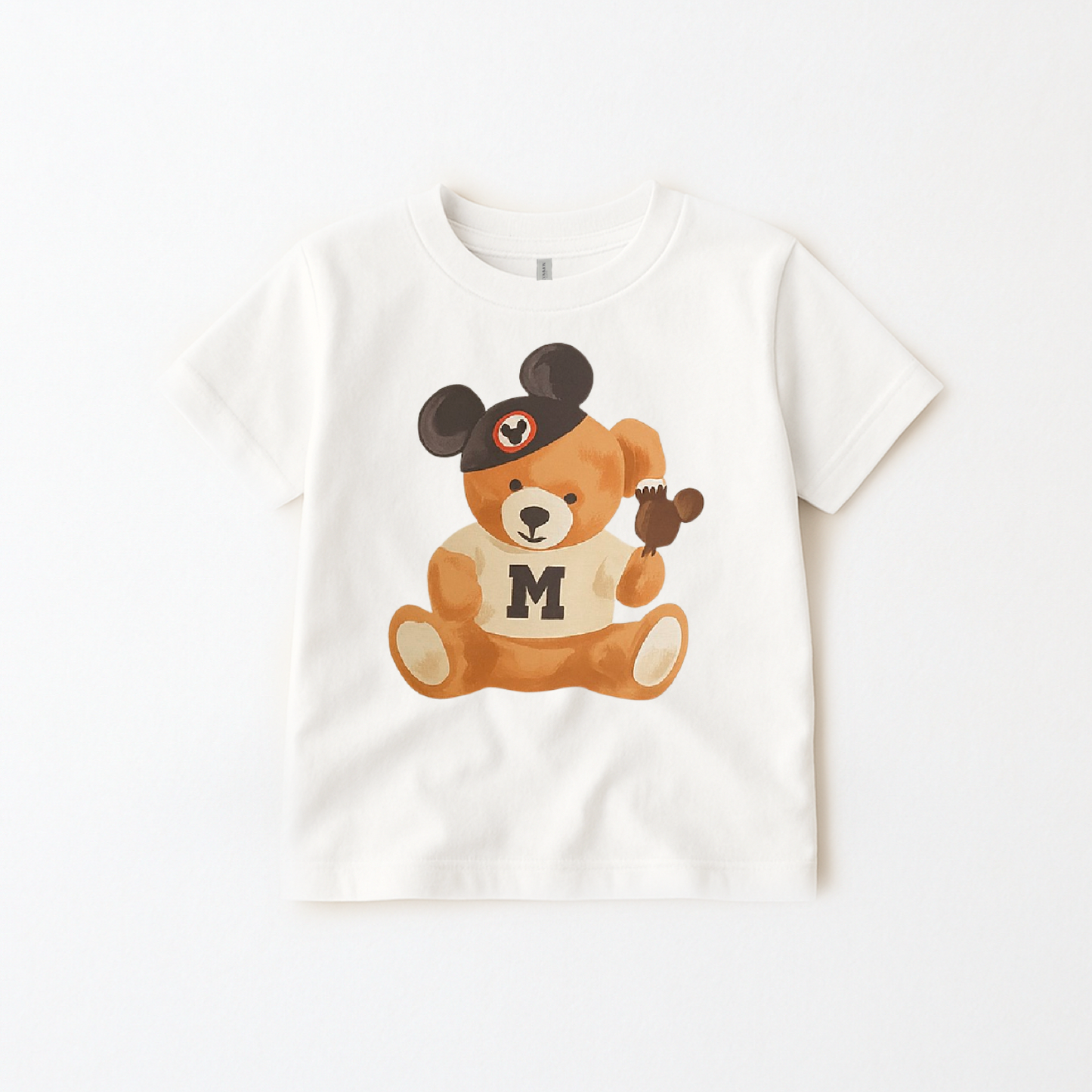 Kids Teddy Mouse Graphic Tee and Optional Bottoms Set