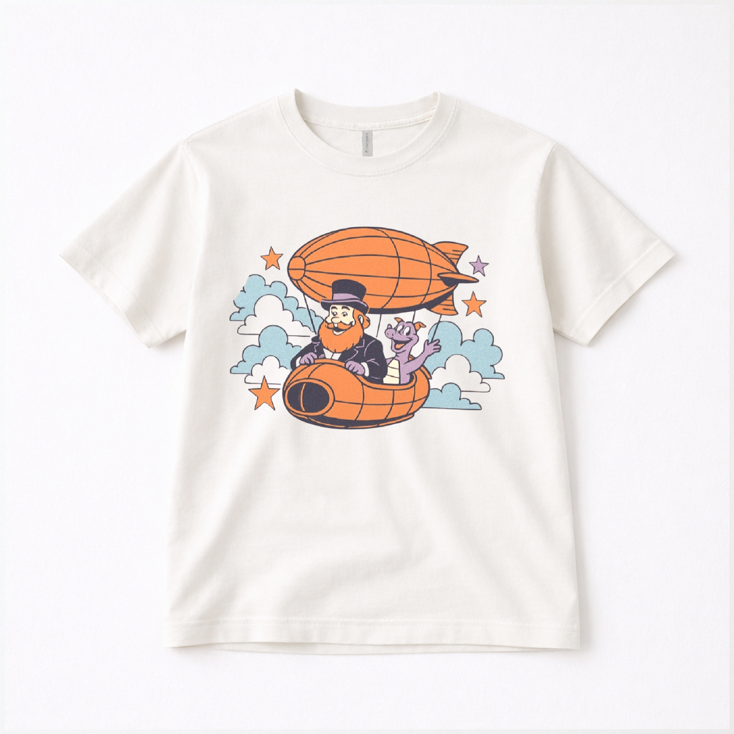 Figment and Dreamfinder Adult Graphic Tee