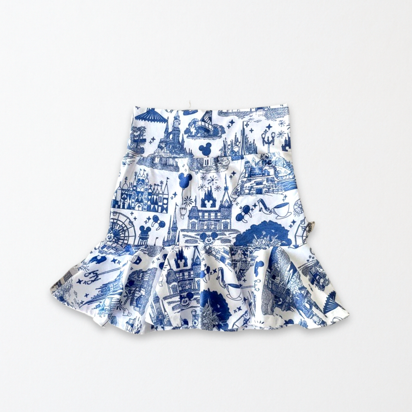 Kids Handcrafted Park Toile Tennis Skirt