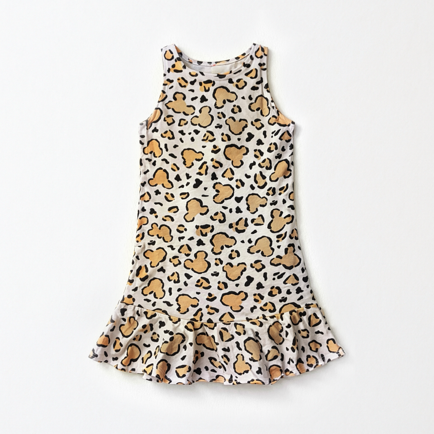 Kids Handcrafted Cheetah Safari Tennis Dress