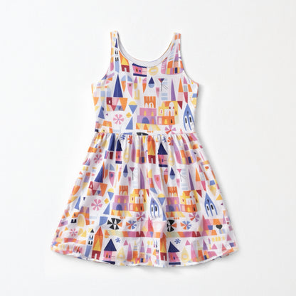 Kids Handcrafted Small World Twirl Dress