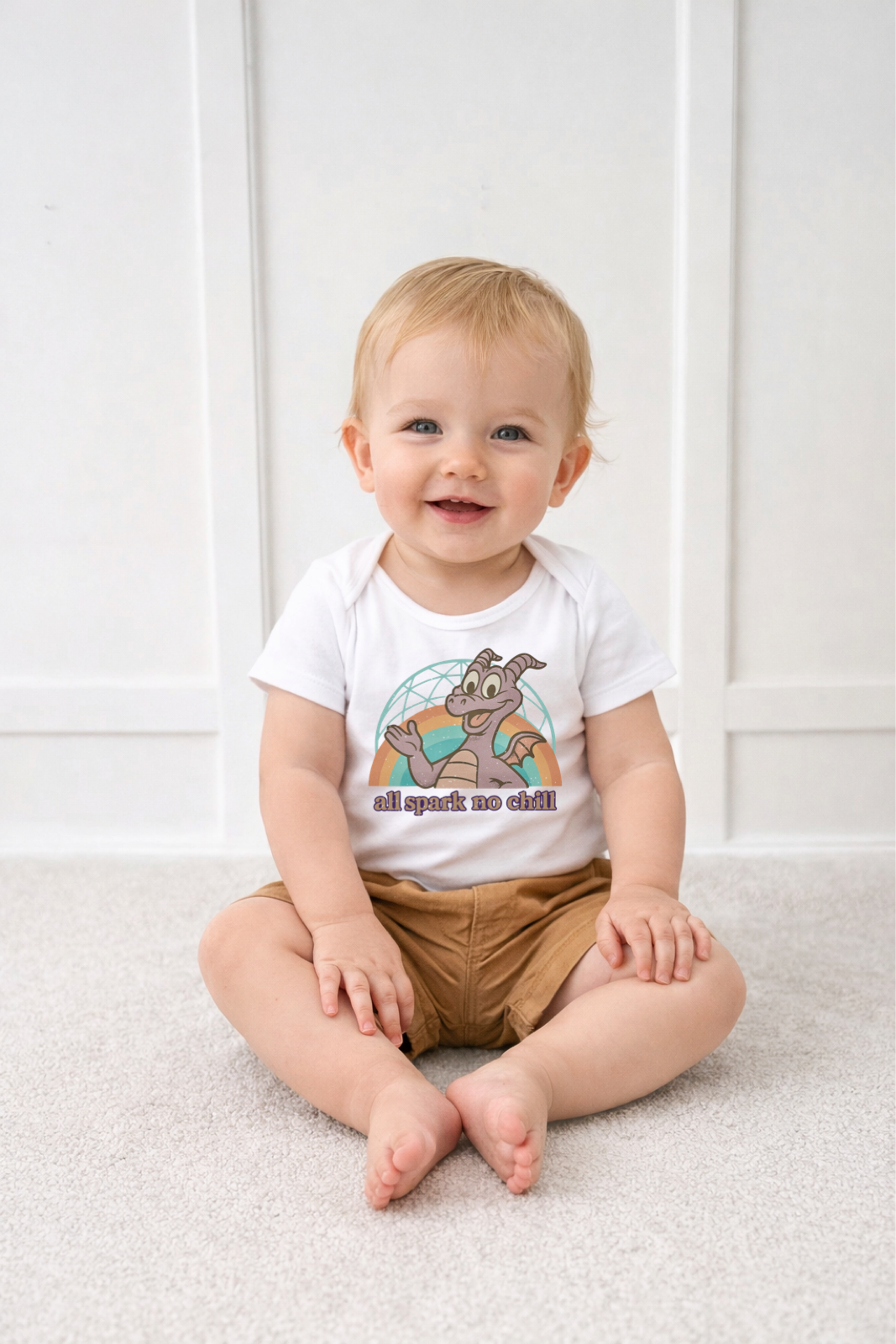 All Spark No Chill Figment Kids Graphic Tee