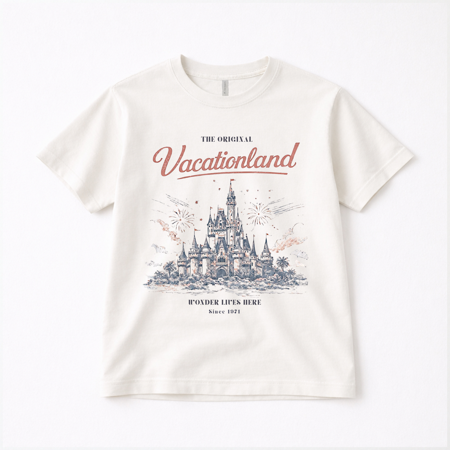 Adult Vintage Vacationland Graphic Tee