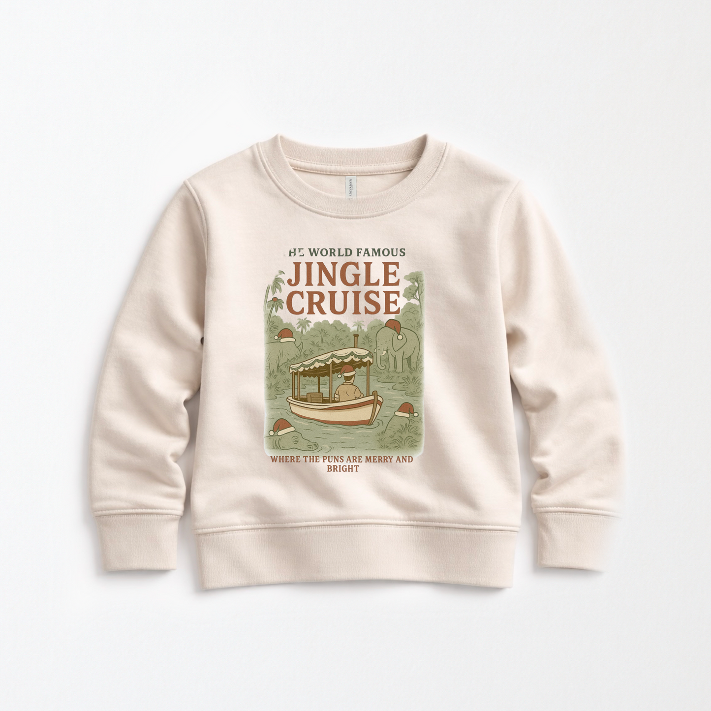 Jingle Cruise Christmas Kids Park Weight™️ Pullover