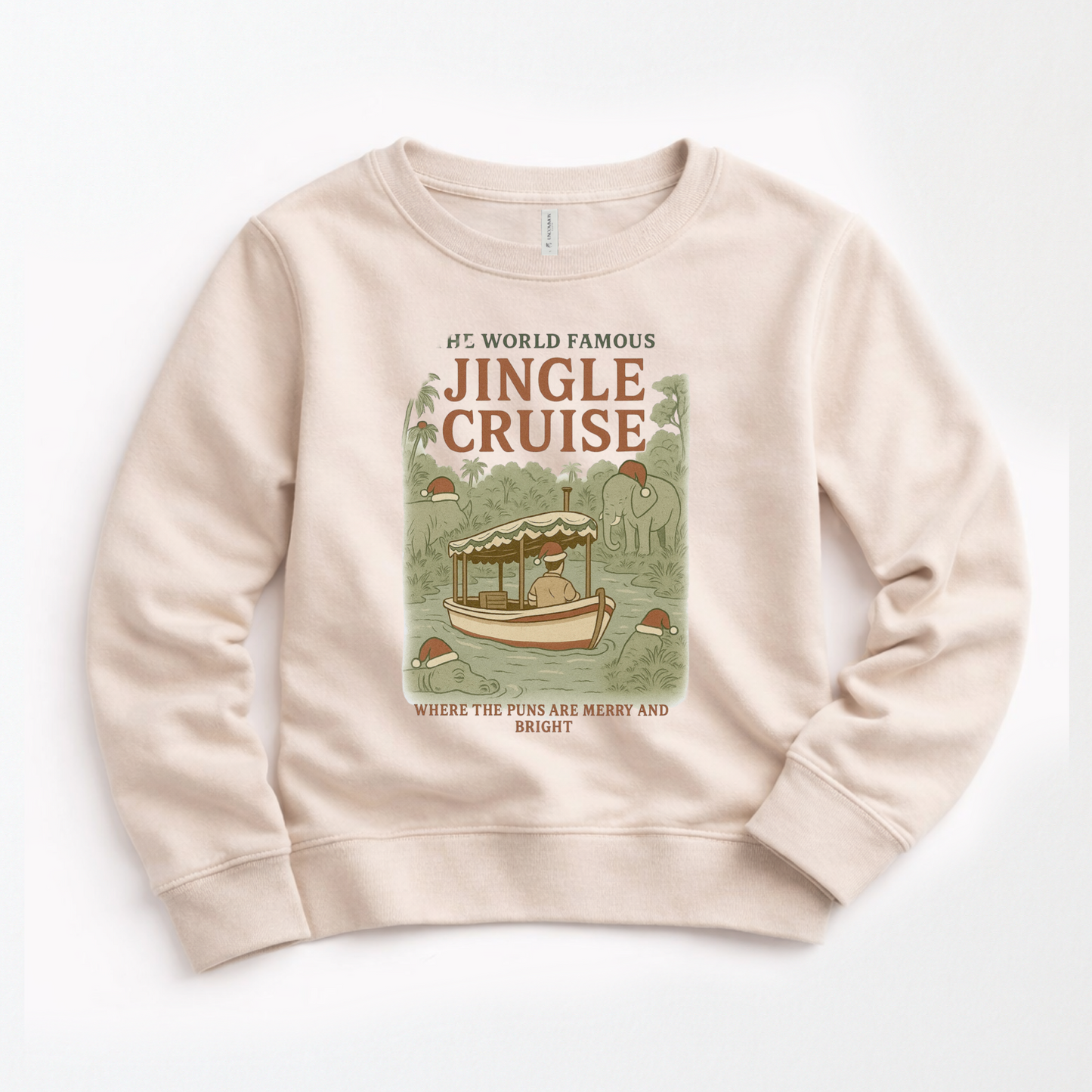 Jingle Cruise Christmas Adult Park Weight™️ Pullover