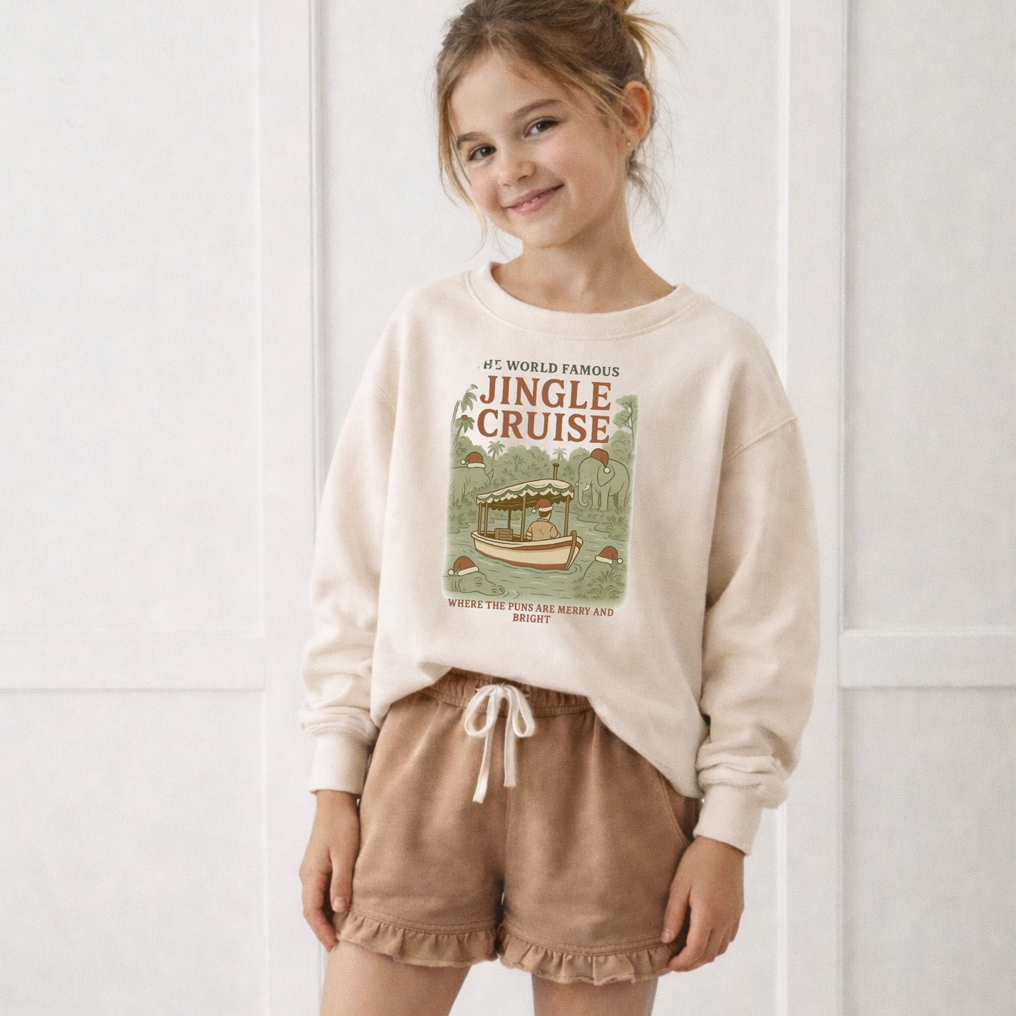Jingle Cruise Christmas Kids Park Weight™️ Pullover