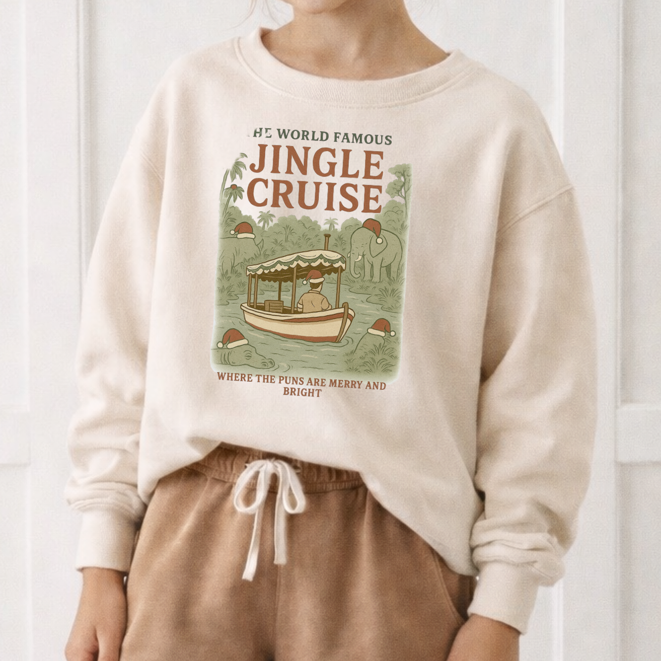 Jingle Cruise Christmas Kids Park Weight™️ Pullover