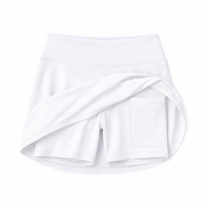 Girls Small World Performance Seamless Tank + Skirt Set