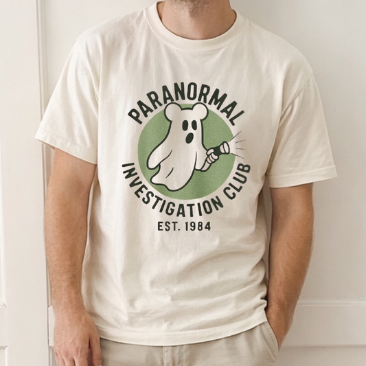 Paranormal Investigators Family Graphic Tee