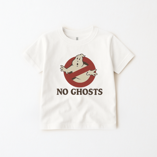 No Ghosts Kids Graphic Tee