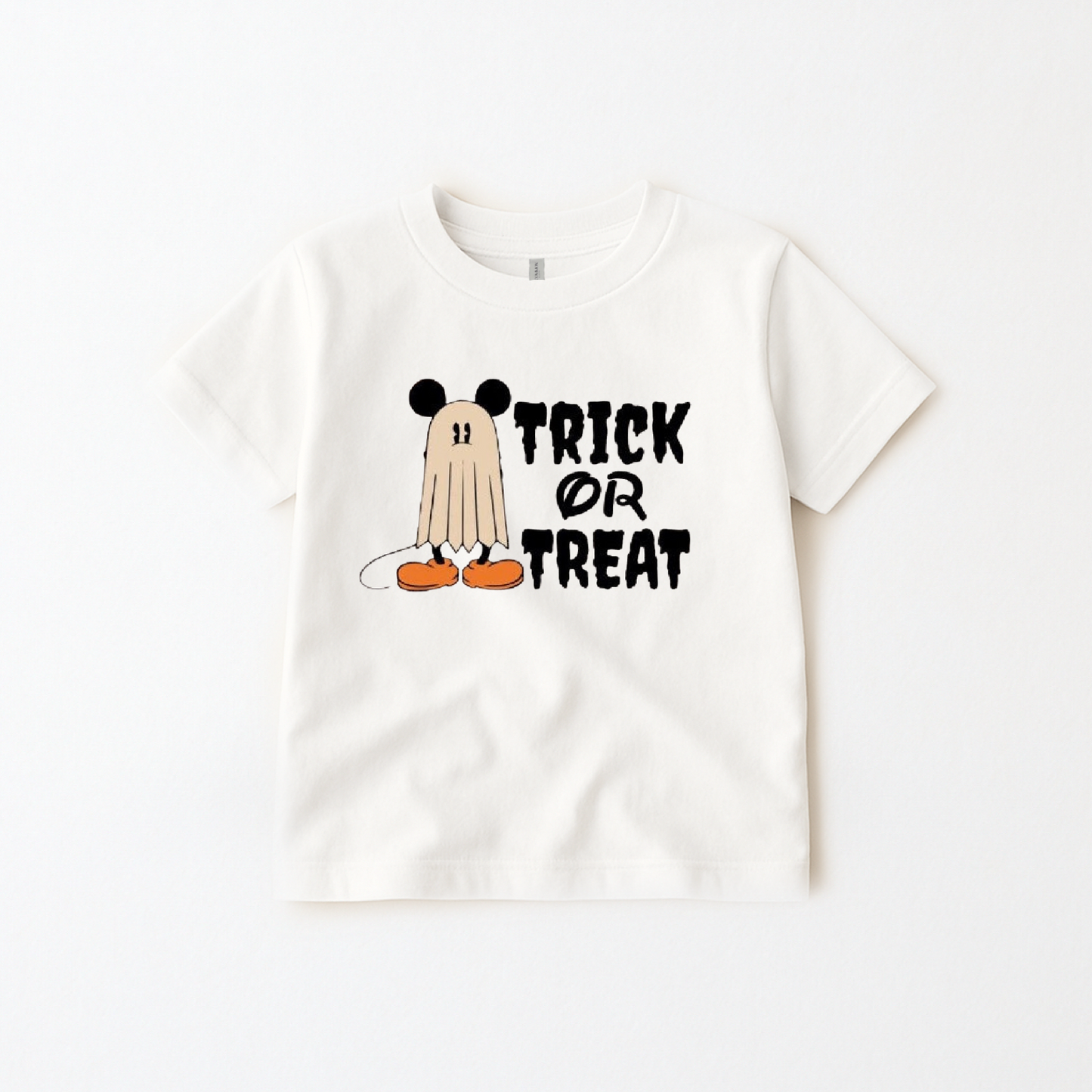 Trick Or Treat Mouse Kids Graphic Tee