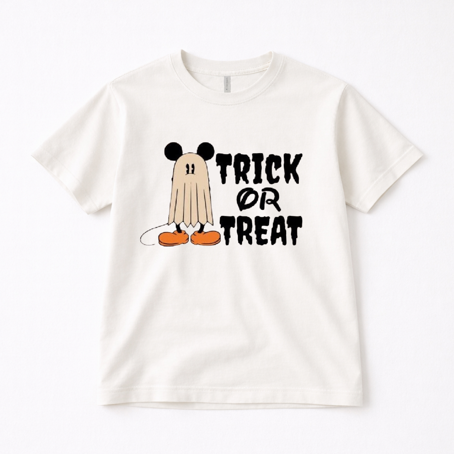 Trick Or Treat Mouse Adult Graphic Tee