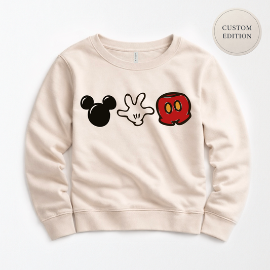 Magic Mouse Adult Parkweight™️ French Terry Pullover