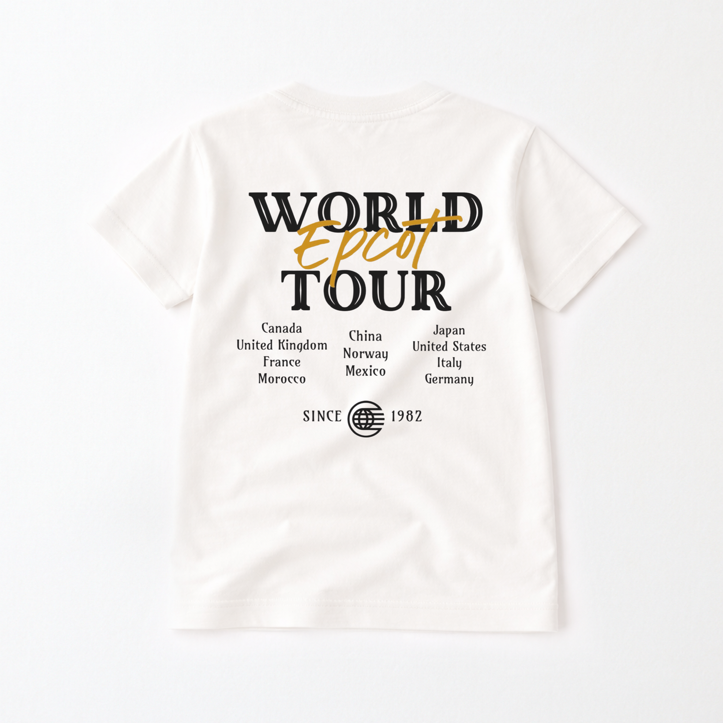 World Tour World Showcase Band Graphic Tee