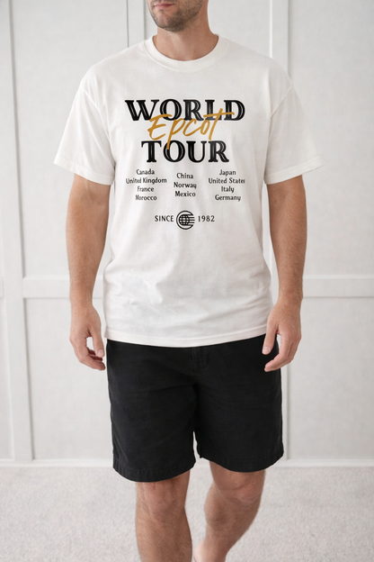 World Tour World Showcase Band Graphic Tee