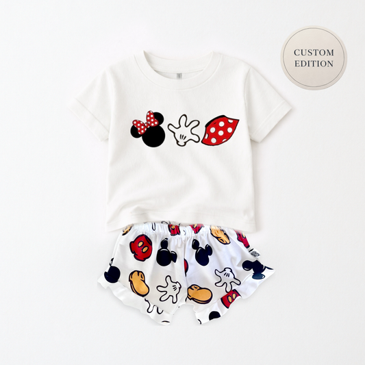 Kids Magic Mouse Customizable Graphic Tee & Optional Bottoms