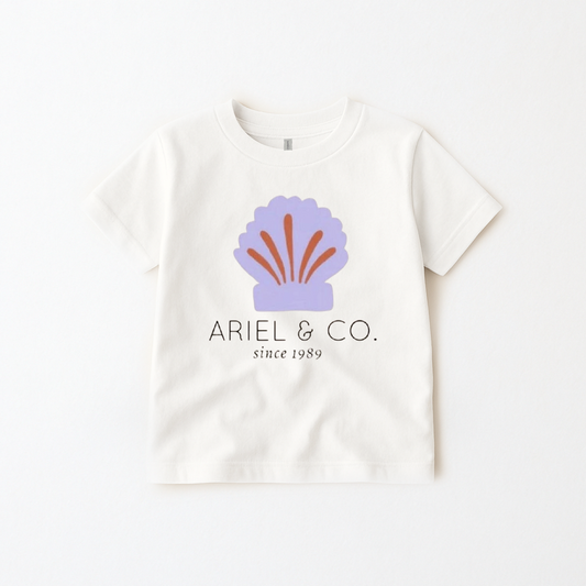 Kid’s Ariel Graphic Tee and Optional Bottoms Set