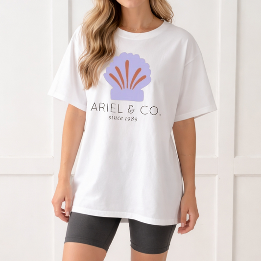 Under the Sea Mermaid Adult Graphic Tee