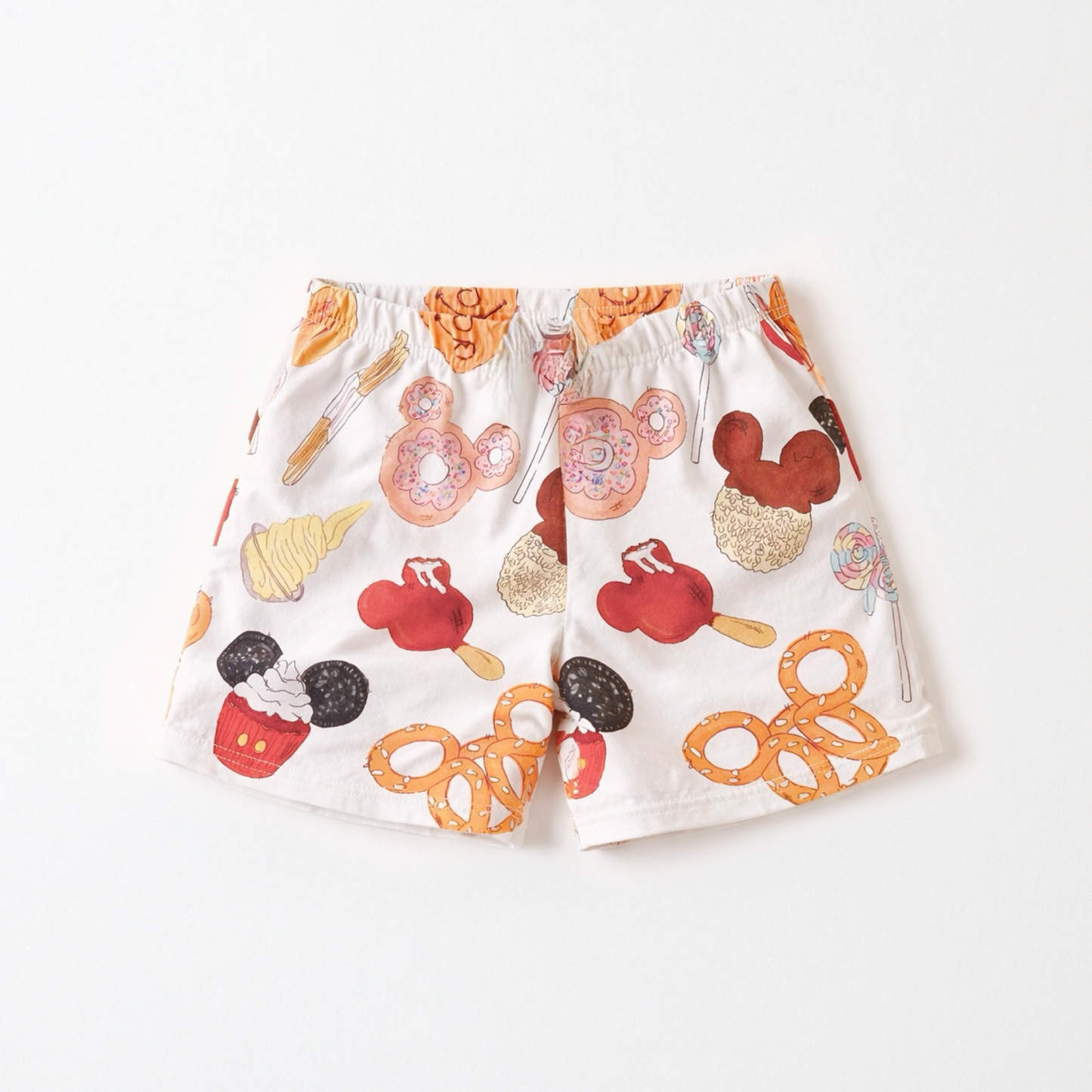 Kids Magical Snacks Crew Shorts