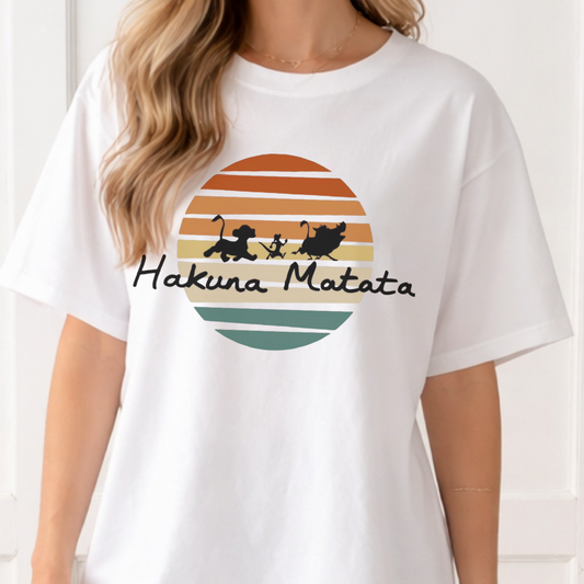 Hakuna Matata Adult Graphic Tee