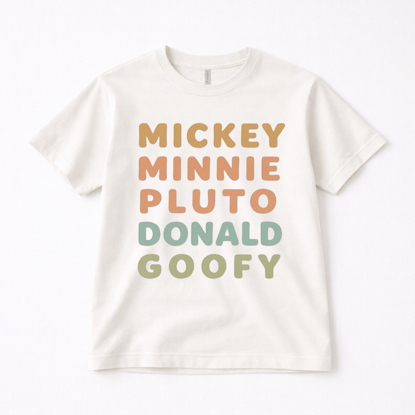 Park Characters Adult Graphic Tee