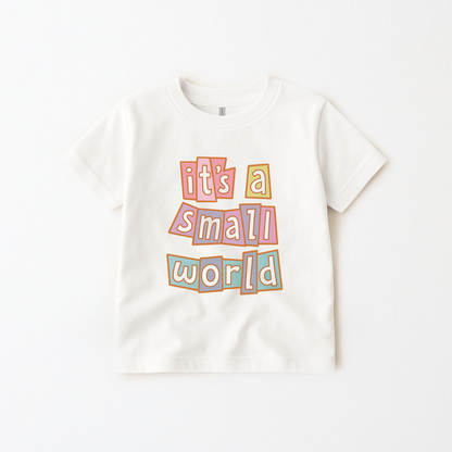Kids Small World Graphic Tee & Optional Bottoms