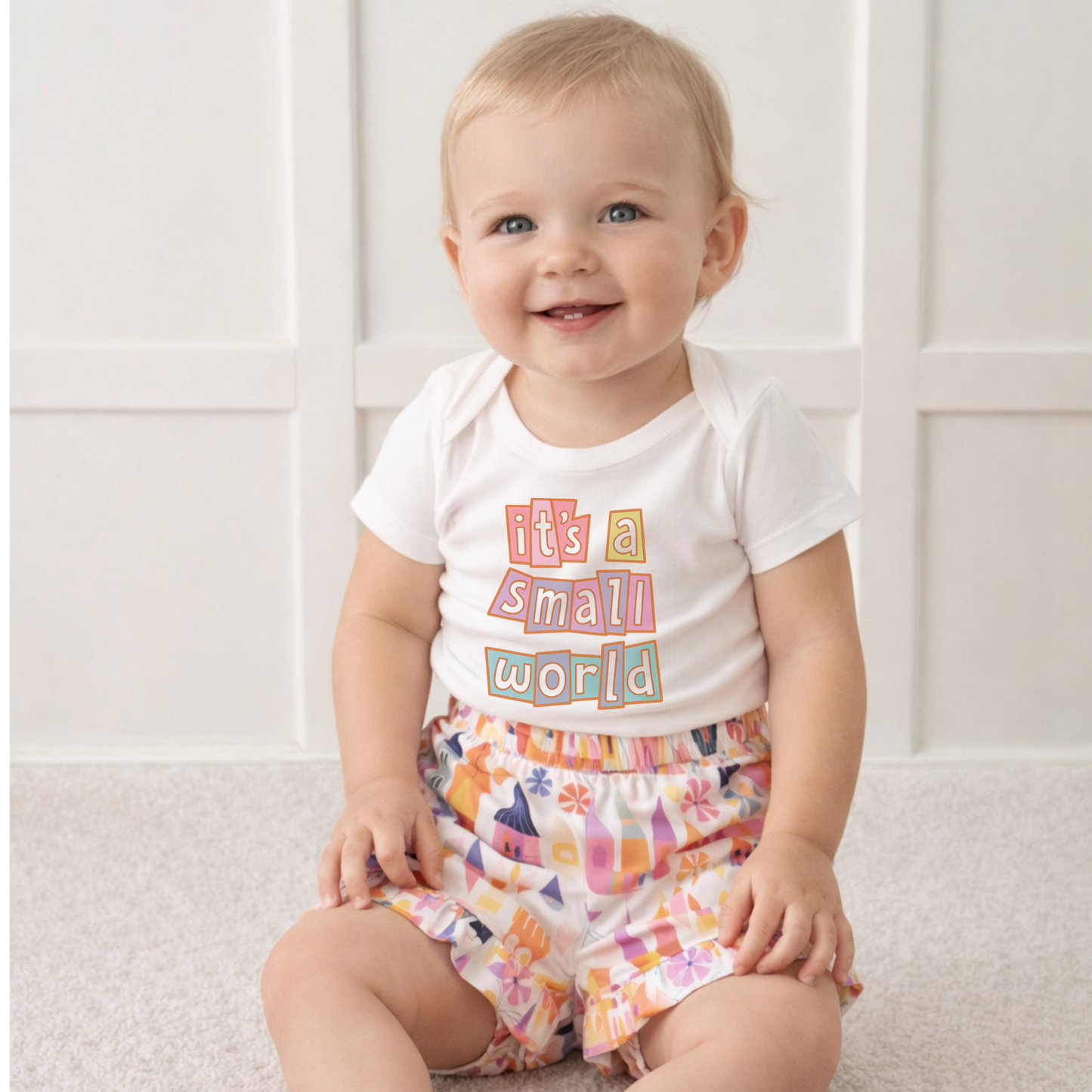 Kids Small World Graphic Tee & Optional Bottoms
