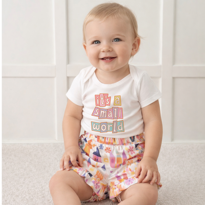 Kids Small World Graphic Tee & Optional Bottoms