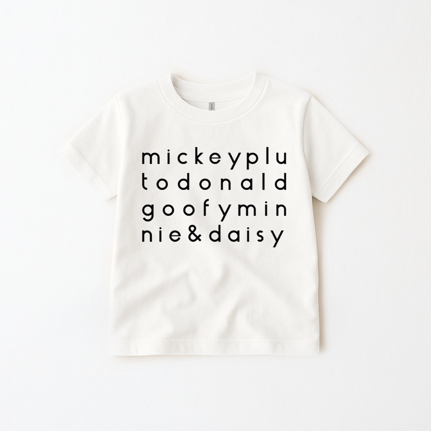 Kids Fab 5 Characters Graphic Tee & Optional Bottoms