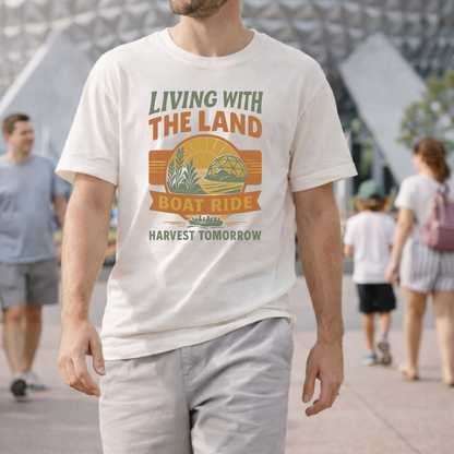 Living with the Land Adult Graphic Tee