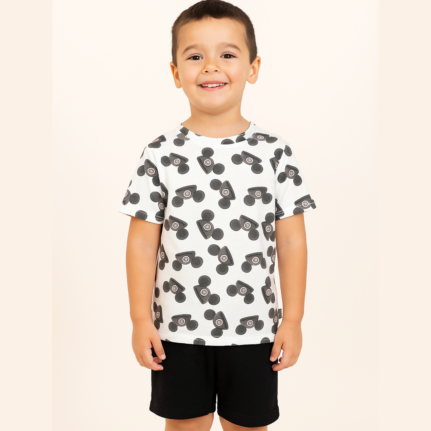 Kids Handcrafted Magic Mouse Hat Tee & Optional Bottoms