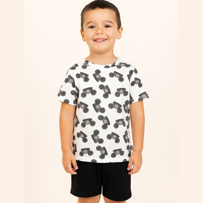 Kids Handcrafted Magic Mouse Hat Tee & Optional Bottoms