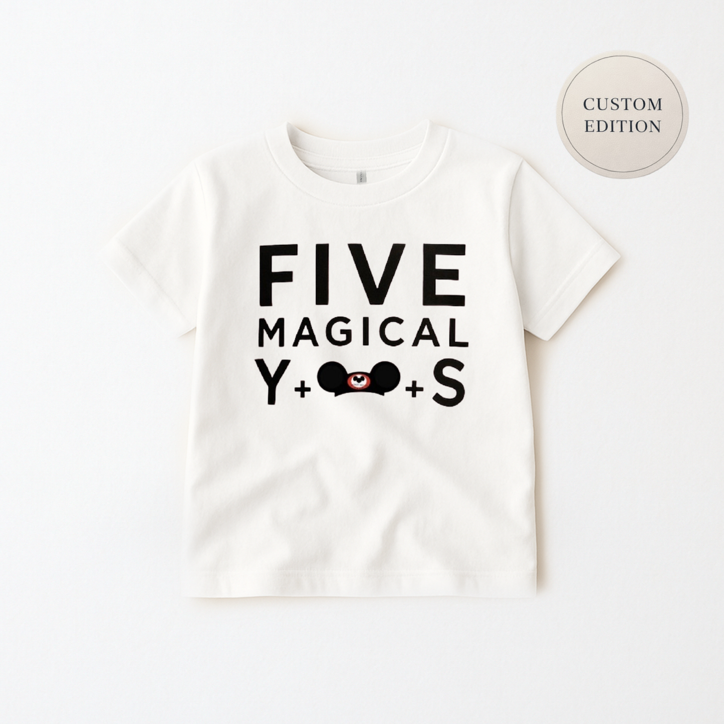Kids Customizable Magical Years Birthday Graphic Tee & Optional Bottoms