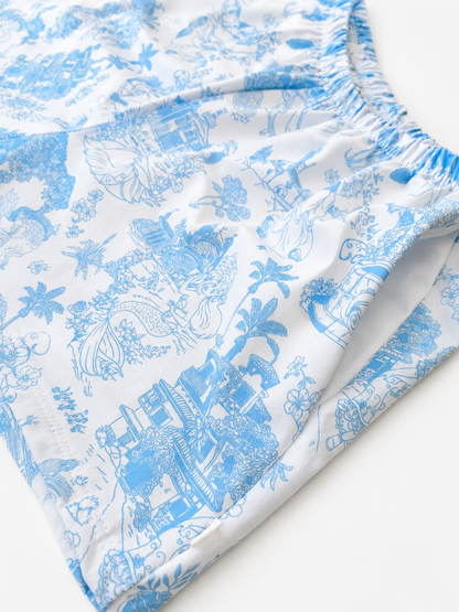 Women’s Princess Toile Essential Cotton Breezy Shorts